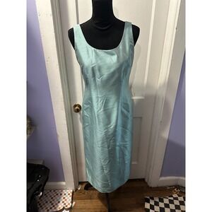 Vintage Jessica Howard Blue Tank Dress in 6
